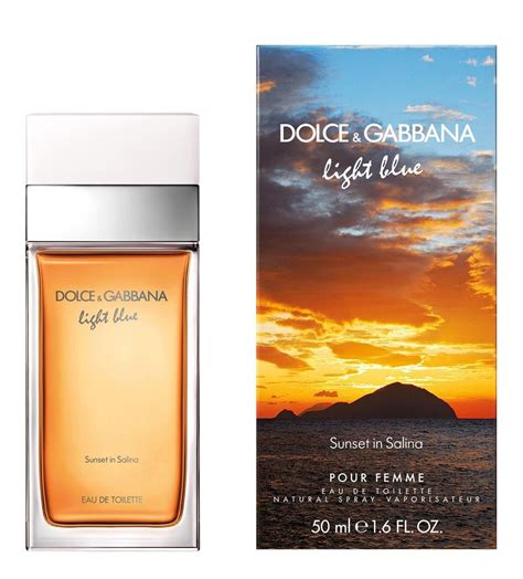 dolce gabbana light blue sunset in salina edt 50ml|Light Blue Sunset in Salina Dolce&Gabbana for women.